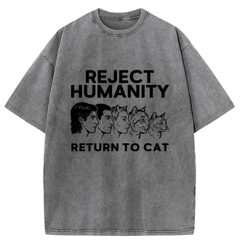 Kyoto-Lion vintage cat tee streetwear gift