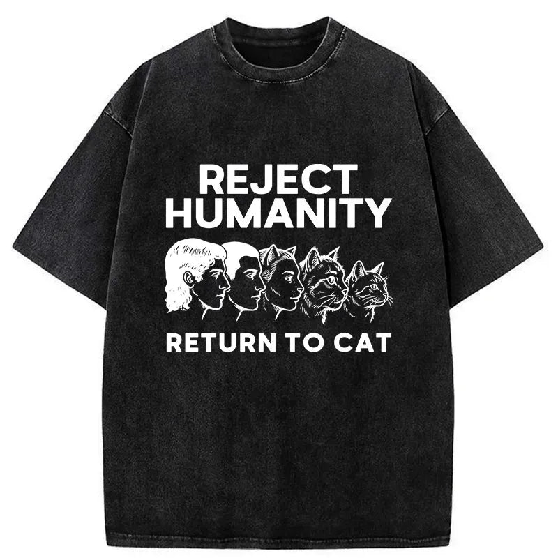 soft cotton cat graphic tee on sale