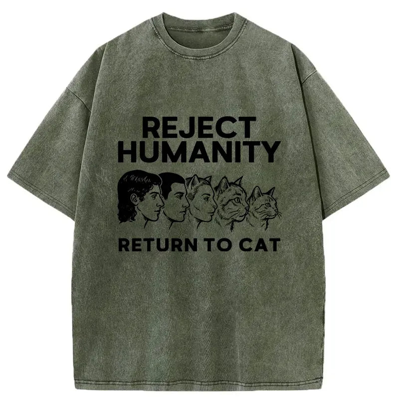soft cotton cat graphic tee on sale