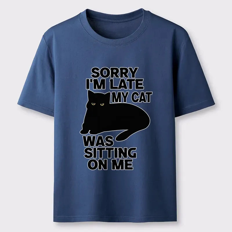 Ukiyo-e cat lover t-shirt for streetwear