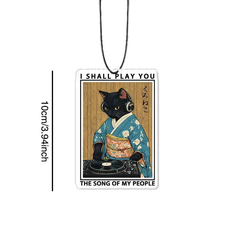Kyoto Lion Car Freshener with Lemon Scent