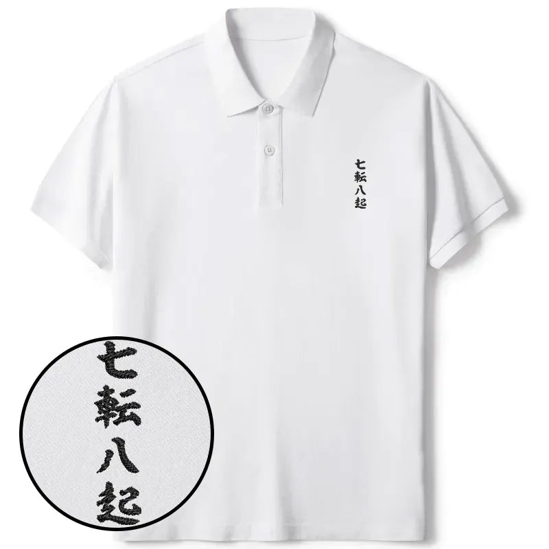 Kyoto Lion unisex polo top for casual