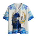 breathable cat mesh jersey for workout