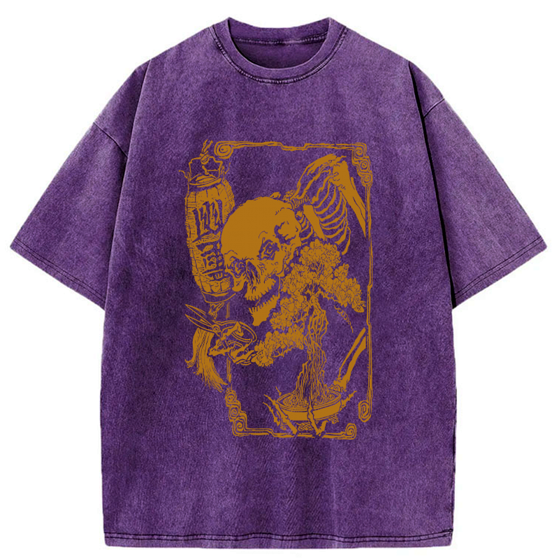 bonsai enthusiast skeleton tee for men