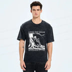Vintage Japanese t-shirt for men