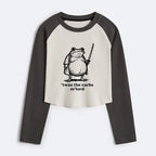 samurai frog crop top best seller