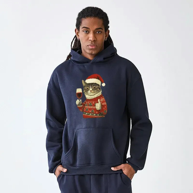 Comfortable Japanese Cat Hoodie for Daily Wear
