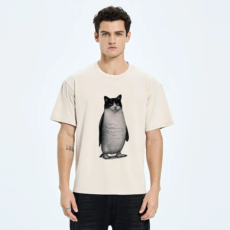 Unisex retro streetwear cotton t-shirt