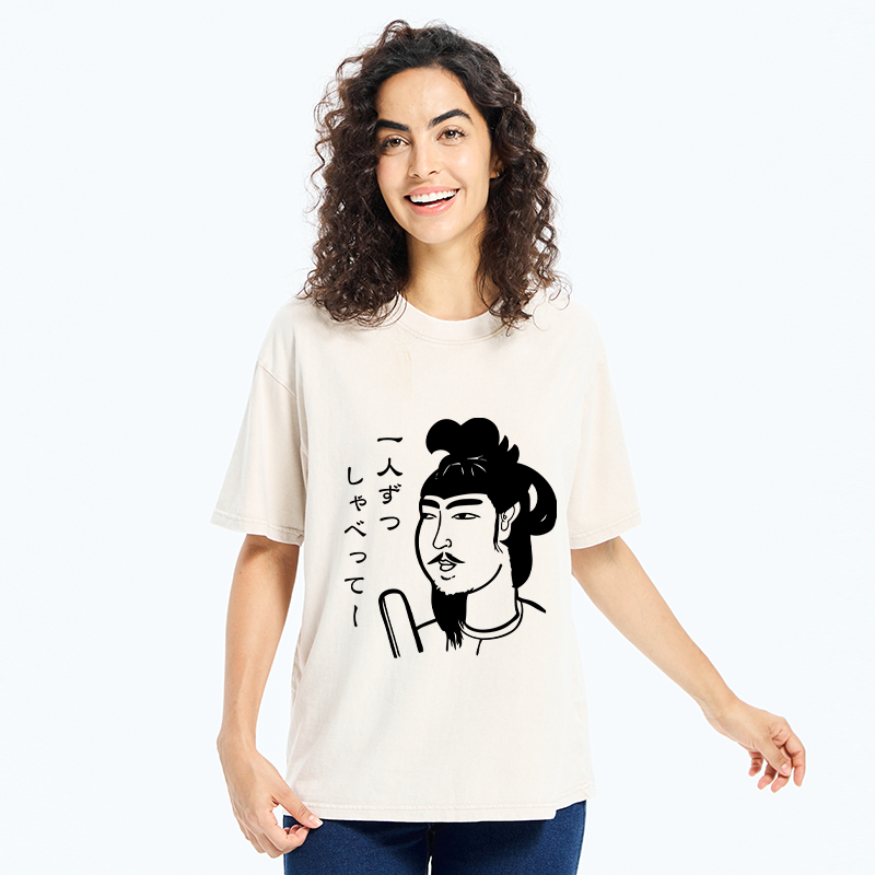 japanese vintage lion t-shirt for daily wear