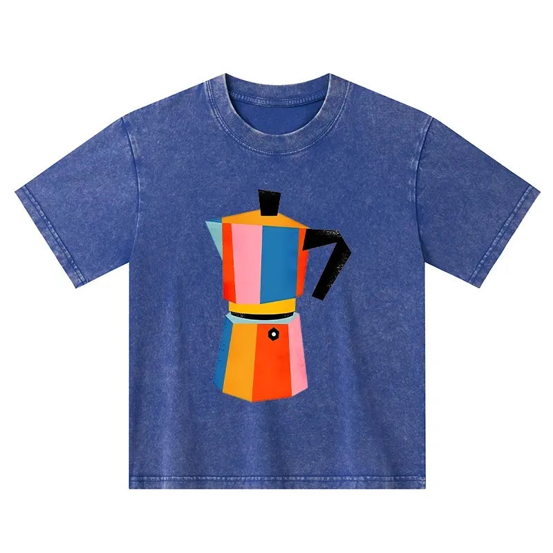 Japanese vintage kids t-shirt for daily wear