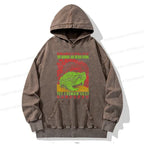 Kyoto-Lion The Horrors Are Never Ending Japan Washed Hoodie