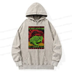 Kyoto-Lion The Horrors Are Never Ending Japan Washed Hoodie