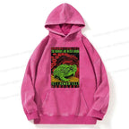 Japanese Washed Hoodie for Streetwear