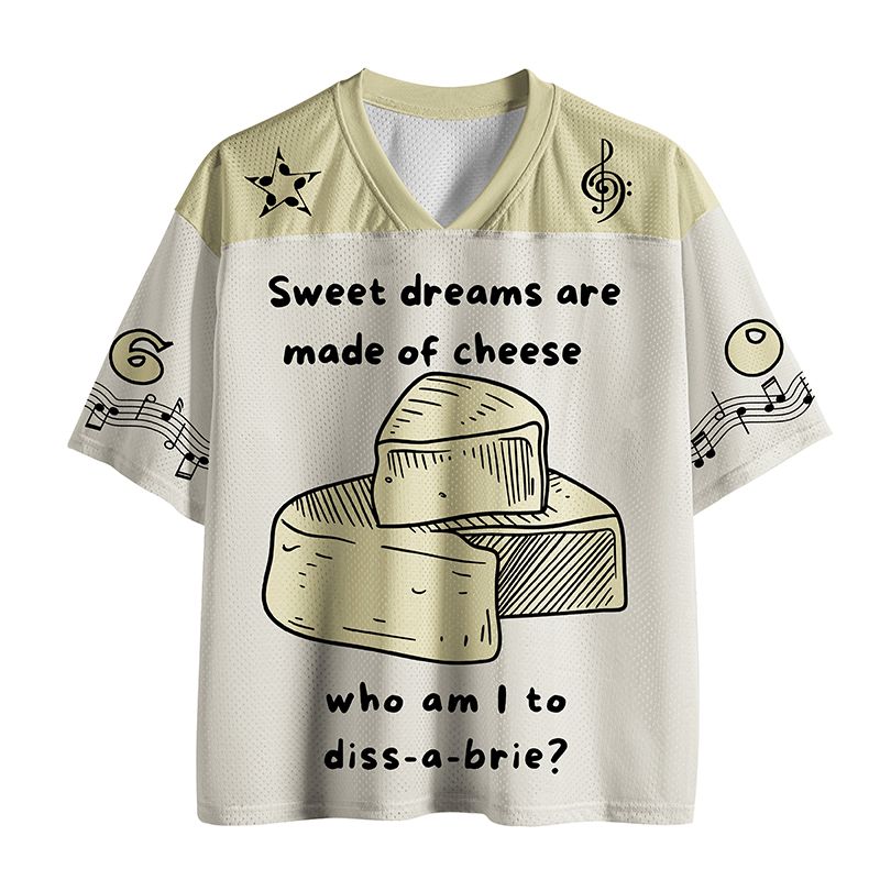 Funny Mesh Jersey for Daily Wear