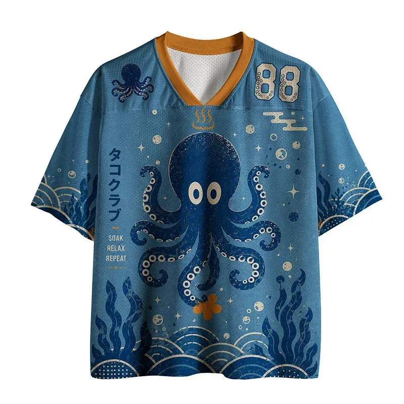 breathable mesh jersey for summer