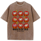 kyoto lion lucky streetwear tee