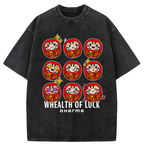 kyoto lion lucky streetwear tee