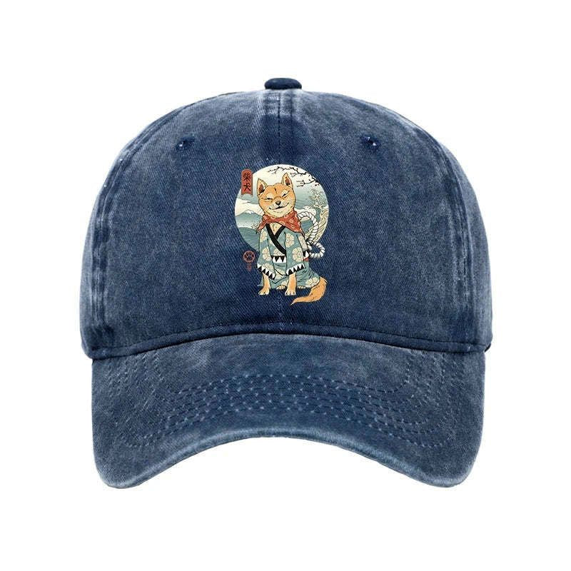 Japanese Washed Cap with Free Shipping