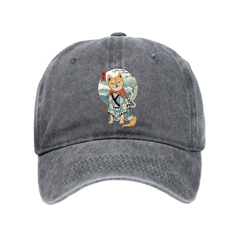 Japanese Washed Cap with Free Shipping