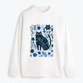 Japanese vintage cat long sleeve t-shirt