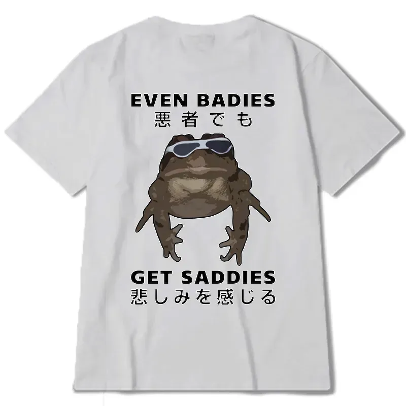Kyoto-Lion Even Baddies Get Saddies Back Classic T-Shirt