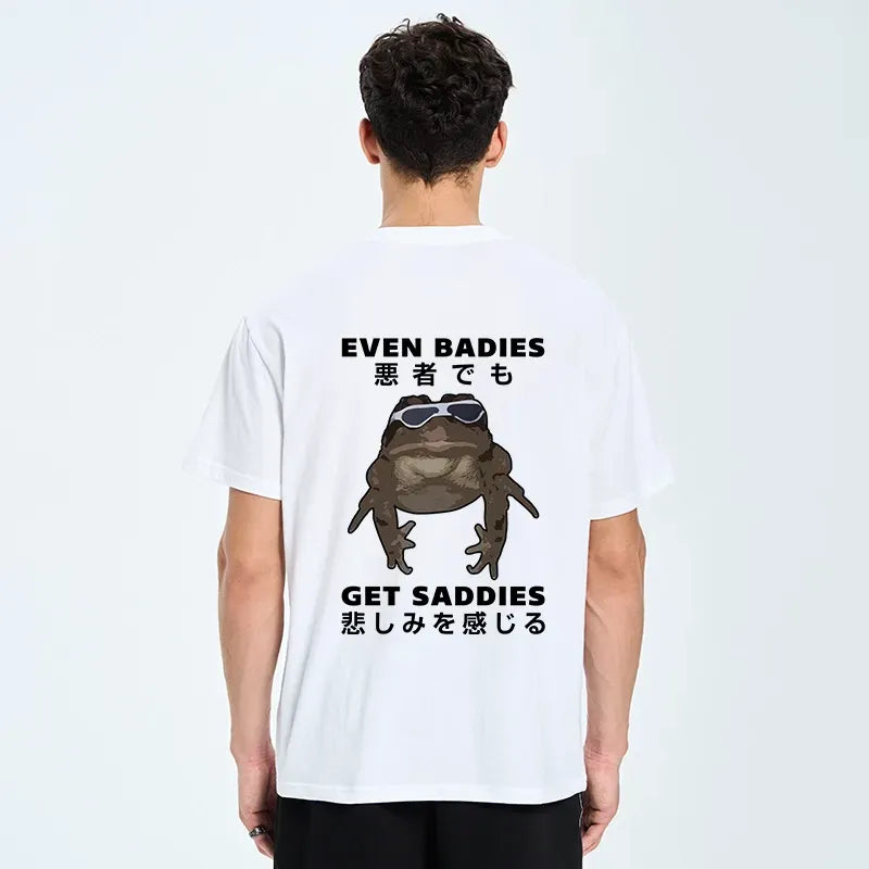 Kyoto-Lion Even Baddies Get Saddies Back Classic T-Shirt