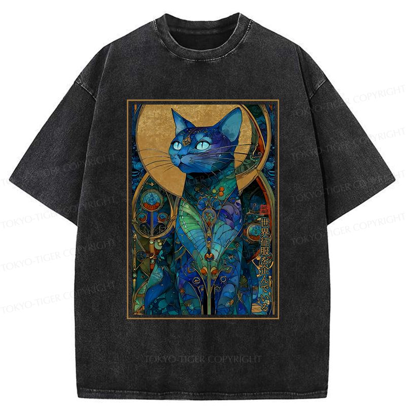 Unisex Japanese Cat T-Shirt