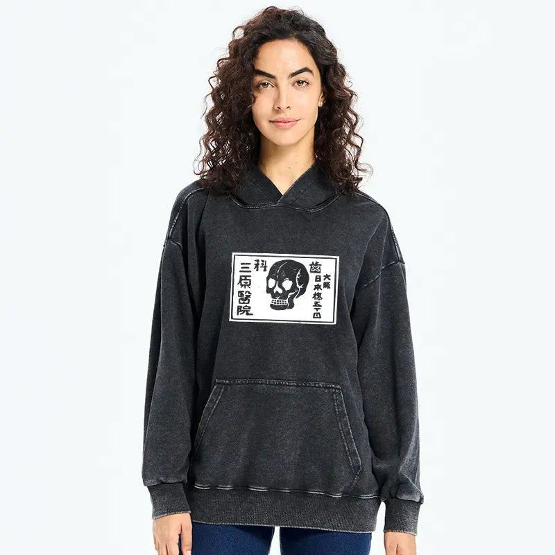 Washed Unisex Hoodie for Daily Wear