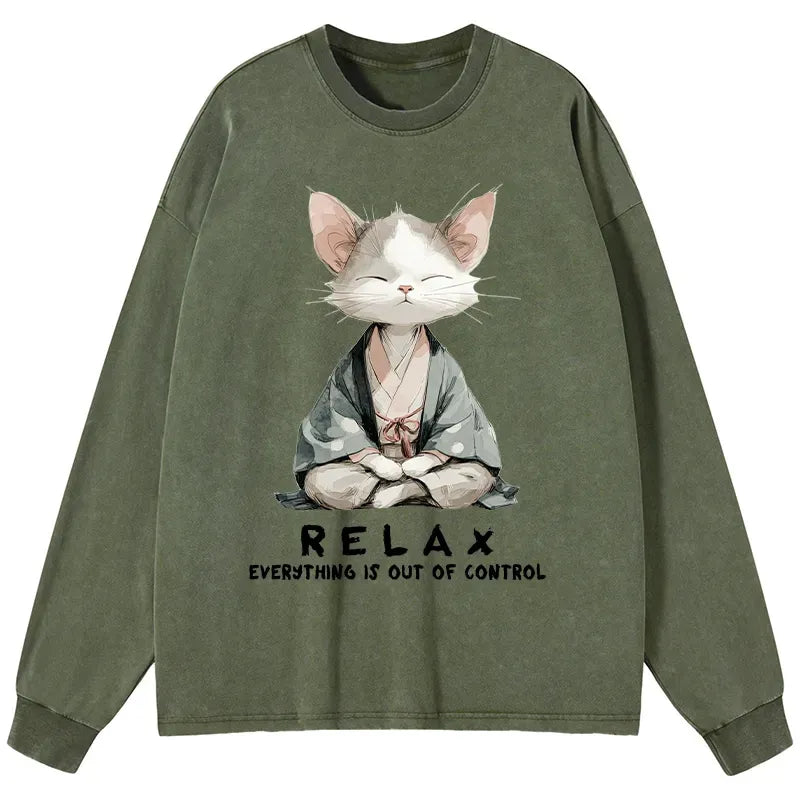 Kyoto-Lion Unisex Yoga Top