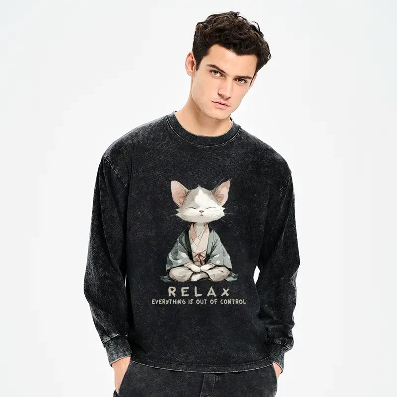 Kyoto-Lion Unisex Yoga Top