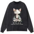 Washed Vintage Japanese Streetwear Tee