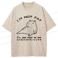 funny capybara t-shirt for daily wear