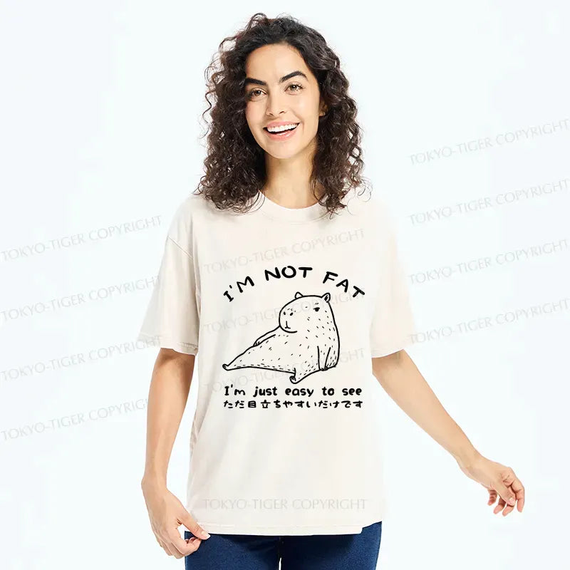 comfortable capybara shirt for streetwear