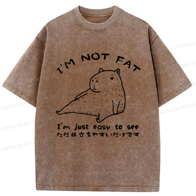 funny capybara t-shirt for daily wear