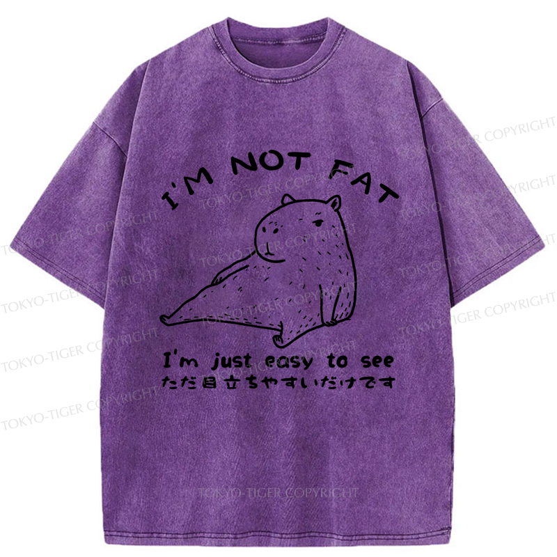 funny capybara t-shirt for daily wear