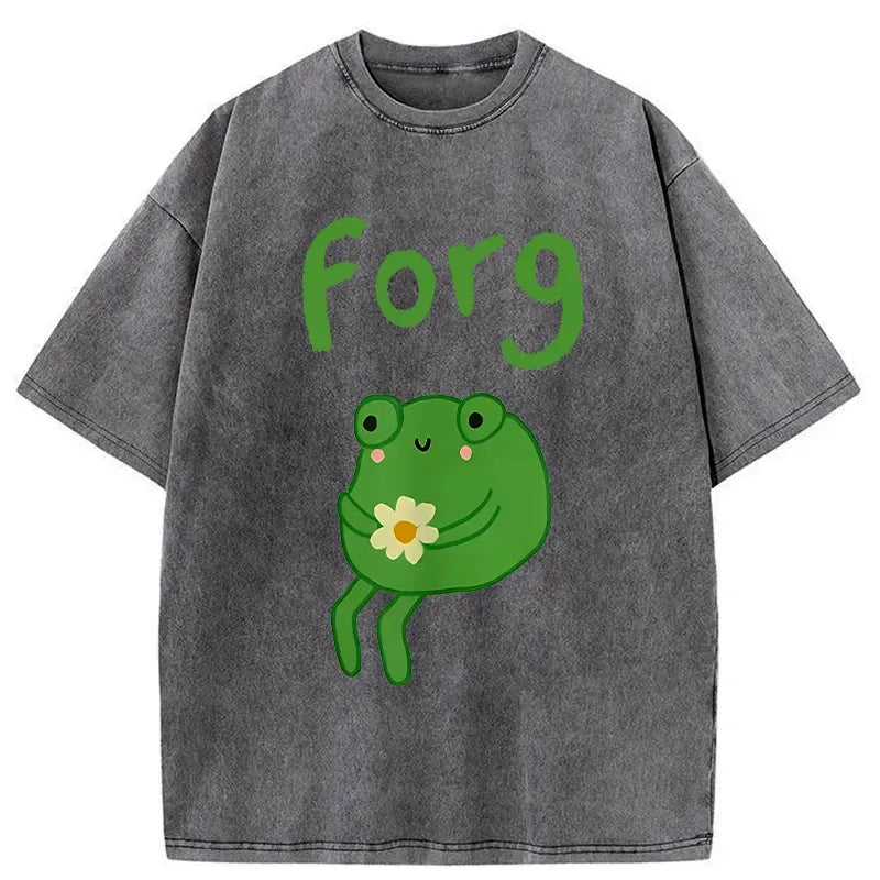 Cute Kyoto Lion Ukiyo-e T-Shirt for Summer
