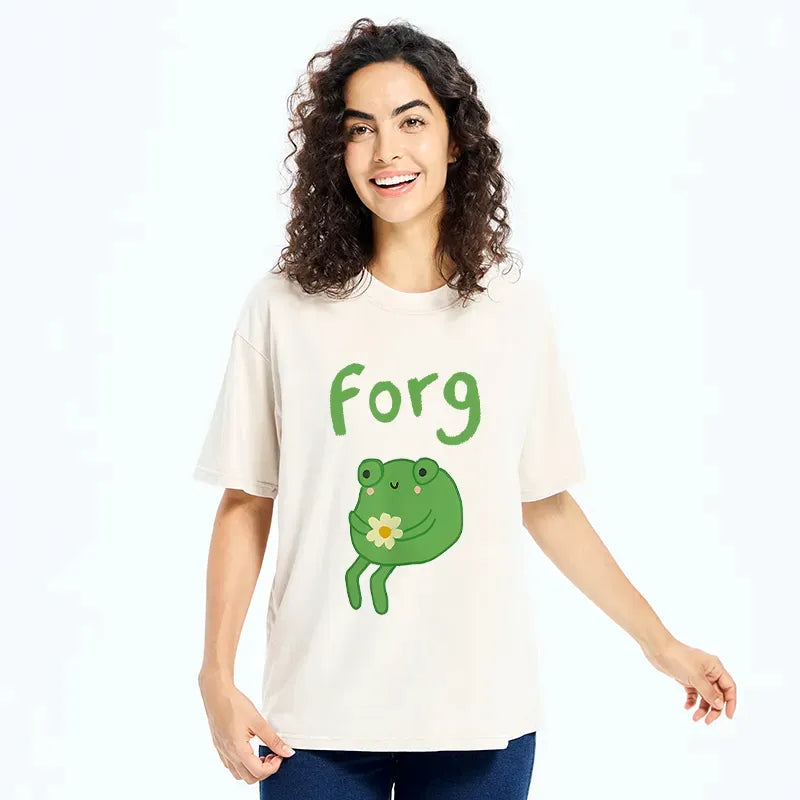 Cute Kyoto Lion Ukiyo-e T-Shirt for Summer