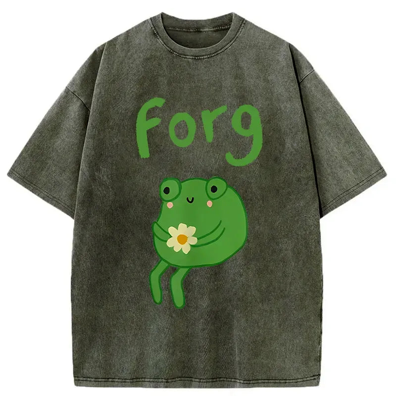 Cute Kyoto Lion Ukiyo-e T-Shirt for Summer