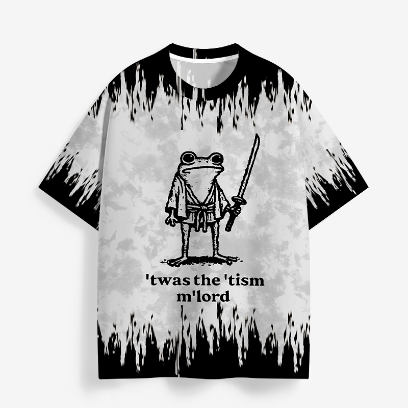 All-Over Print Samurai Frog Tee Gift Idea