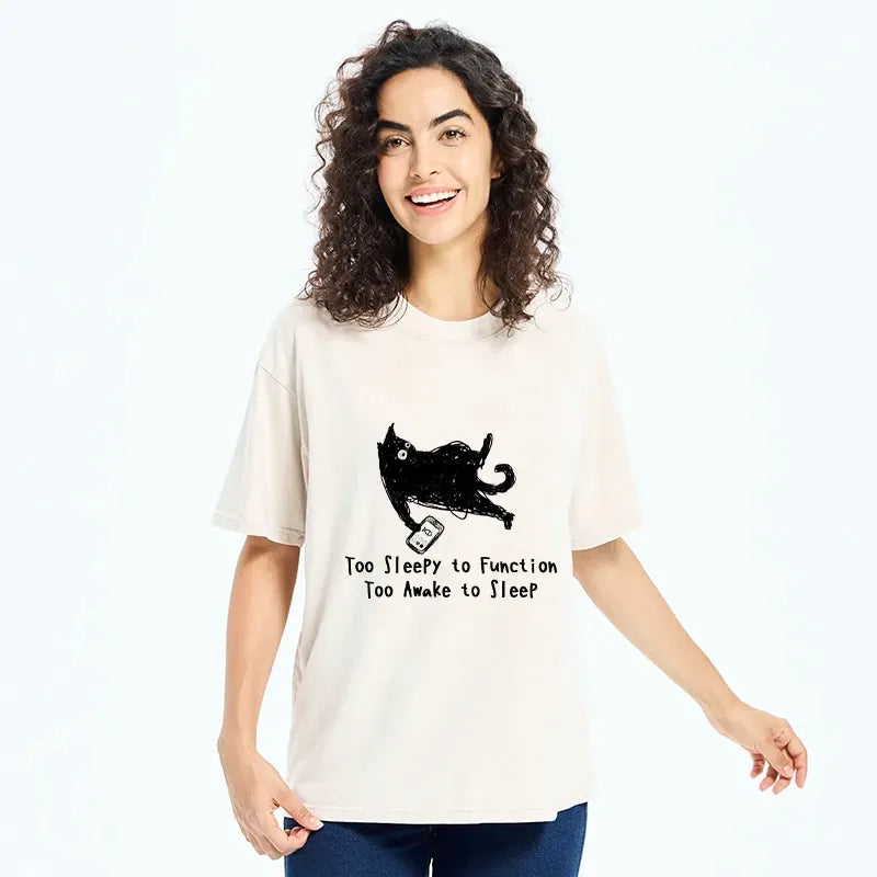 Vintage Kyoto Cat T-Shirt Free Shipping
