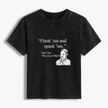 Kyoto-Lion The Art Of War Funny Women's Washed T-shirt