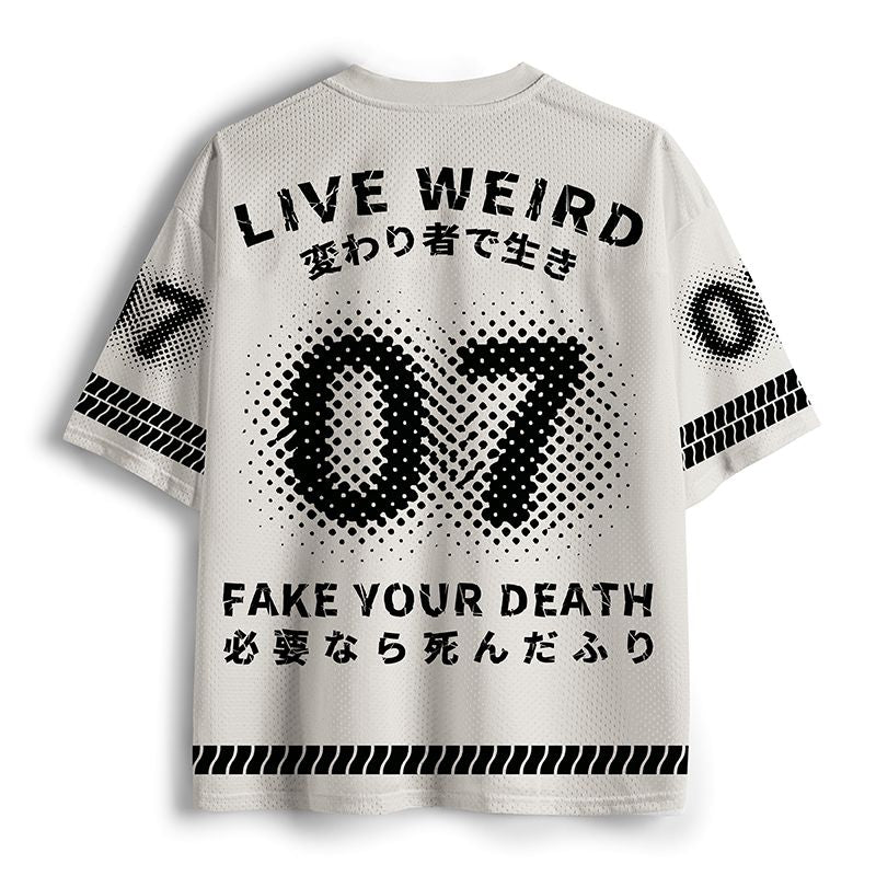 Unisex Weird Mesh Jersey for Fitness