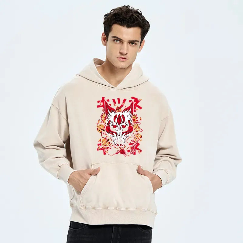 vintage Japanese hoodie for daily wear