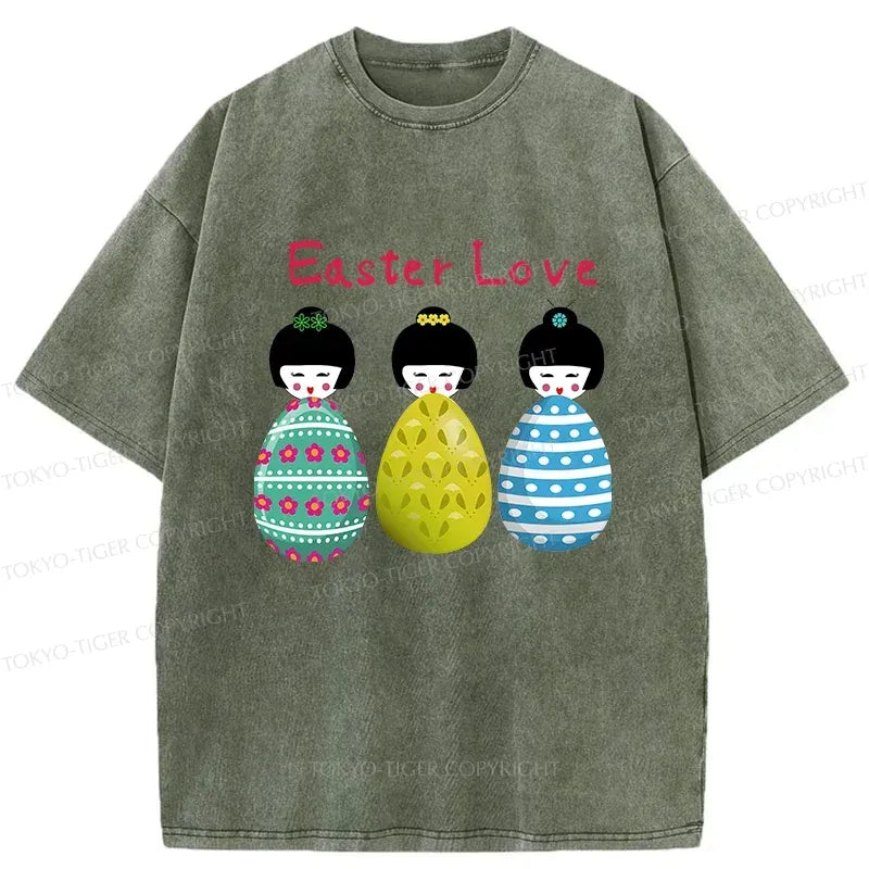 japanese vintage washed t-shirt for daily wear