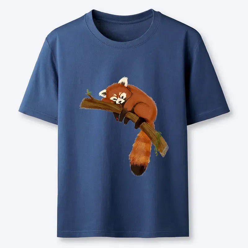 Cute Red Panda Sleepy Time Classic T-Shirt