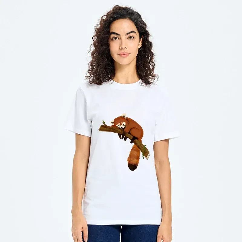 Cute Red Panda Sleepy Time Classic T-Shirt
