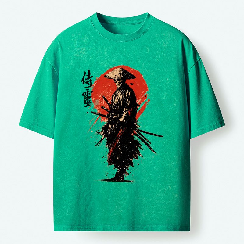Japanese vintage samurai t-shirt