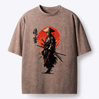 Japanese vintage samurai t-shirt