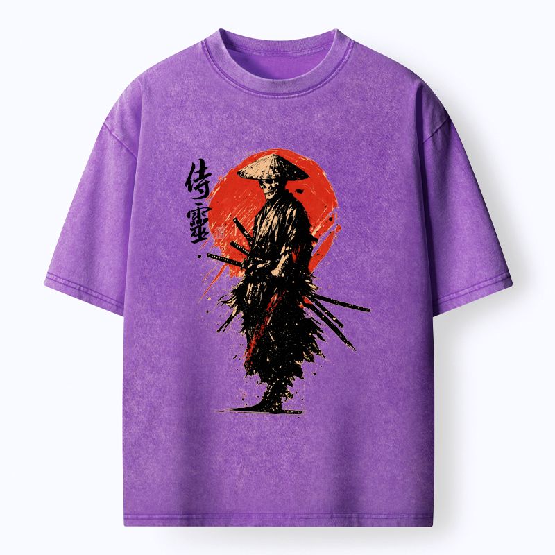 Japanese vintage samurai t-shirt