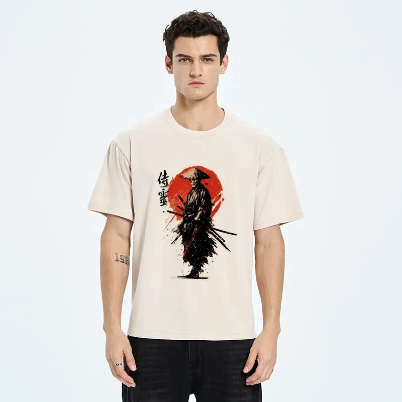 Japanese vintage samurai t-shirt